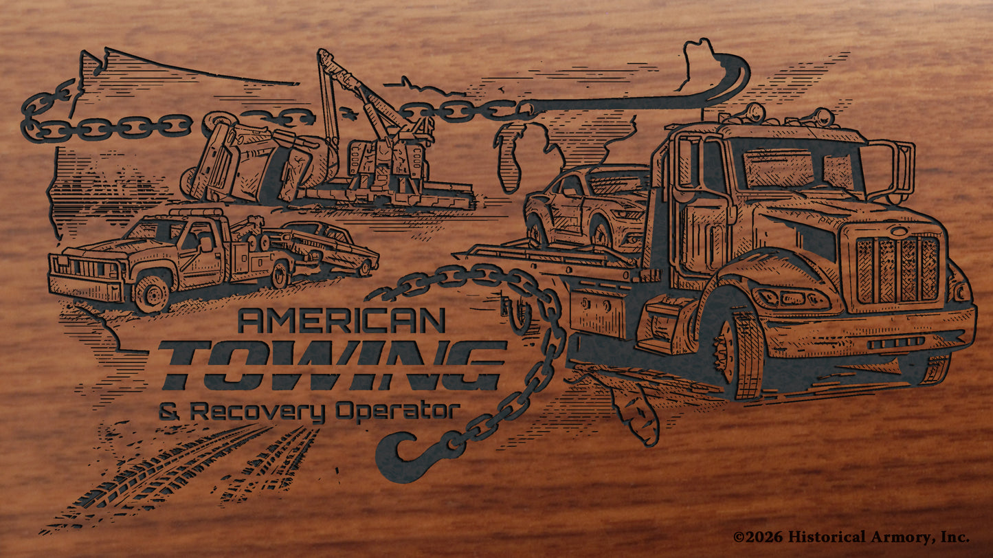 American Towing & Recovery Operator Limited Edition Engraved Rifle