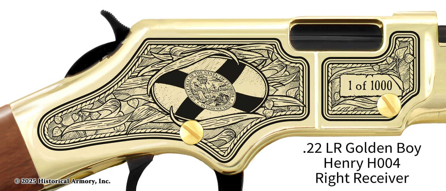 Florida Agricultural Heritage Engraved Henry Golden Boy Rifle
