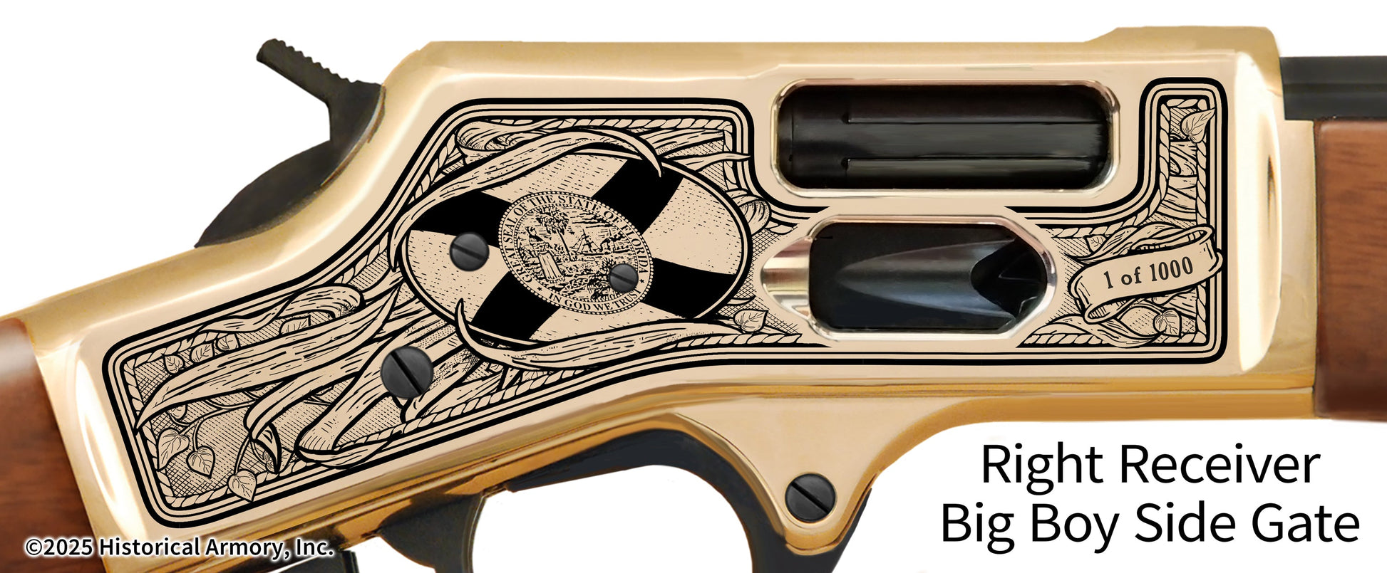Florida State Agricultural Heritage Engraved Rifle