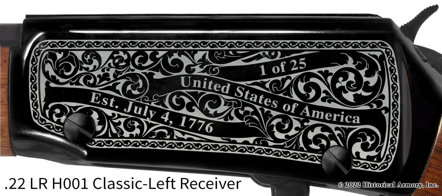 Hardin County Illinois History Engraved  Henry Lever Action .22 | Historical Armory