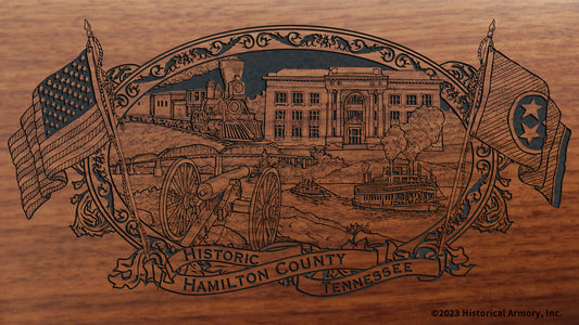 Hamilton County Tennessee Engraved Rifle
