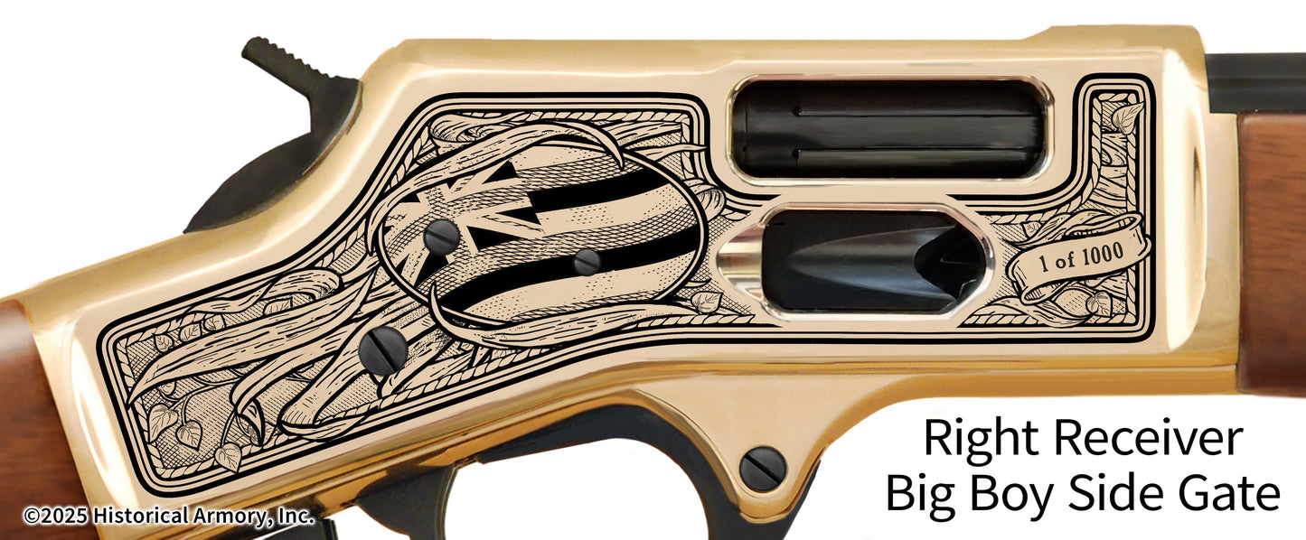Hawaii State Agricultural Heritage Engraved Rifle