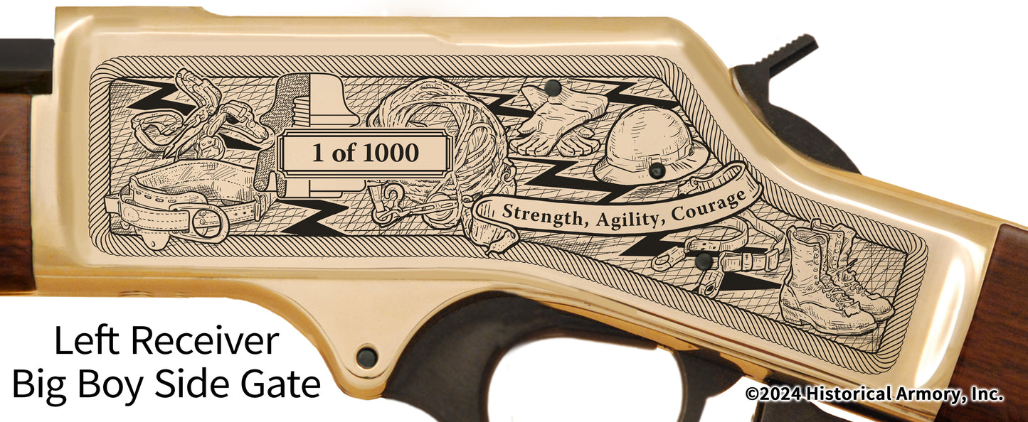 American Lineman Limited Edition Henry Big Boy Engraved Rifle