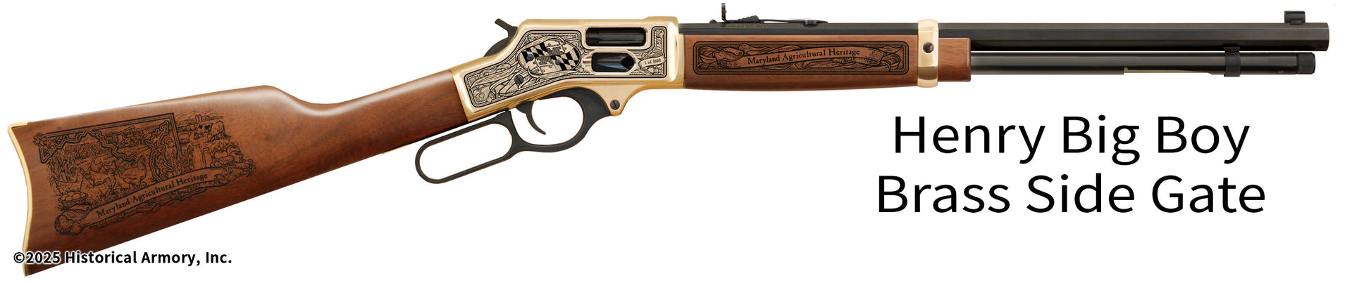 Maryland State Agricultural Heritage Engraved Rifle