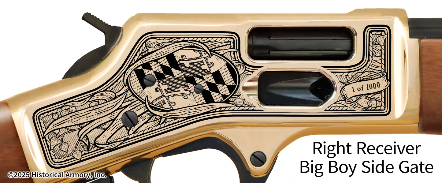 Maryland State Agricultural Heritage Engraved Rifle