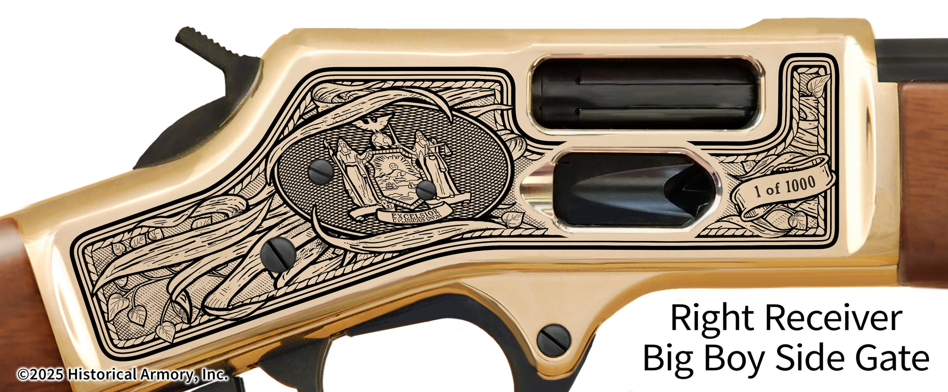 New York State Agricultural Heritage Engraved Rifle