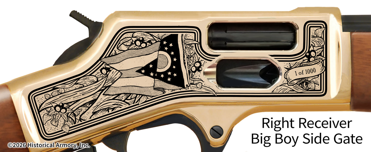 Ohio State Agricultural Heritage Engraved Rifle