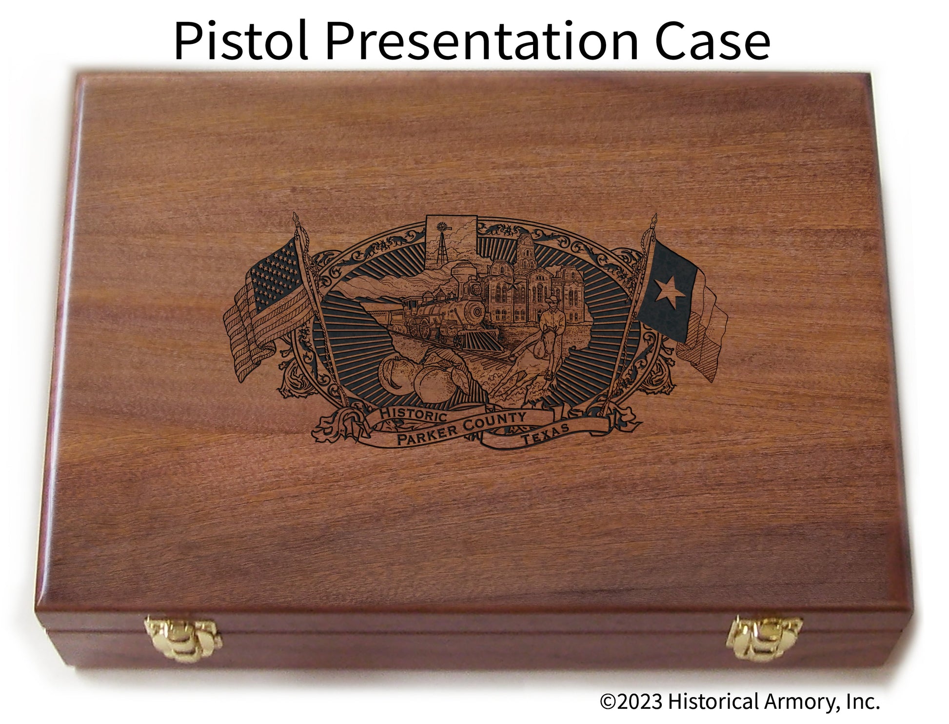 Engraved Rifle Case Parker County Texas Engraved 1911 – Historical Armory