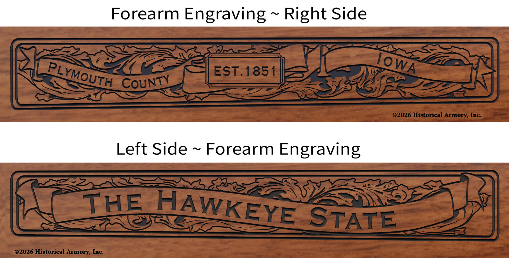 Plymouth County Iowa Engraved Henry Rifle