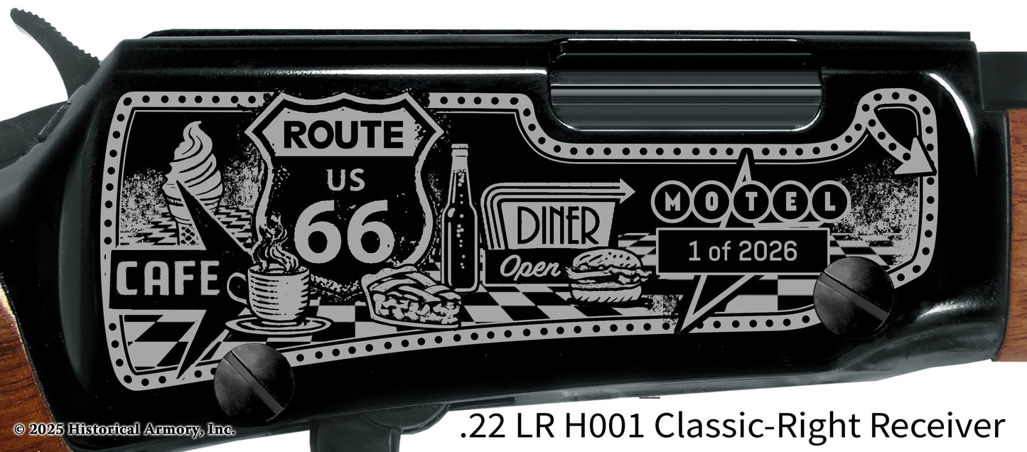 America's Highway Route 66 Limited Edition Engraved Rifle
