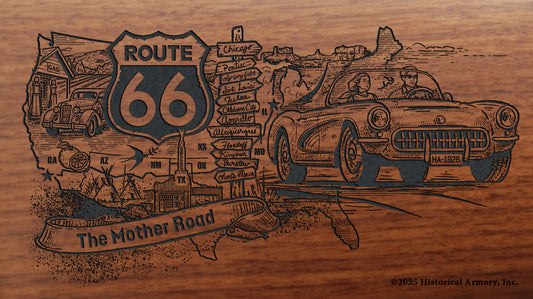 America's Highway Route 66 Limited Edition Engraved Rifle