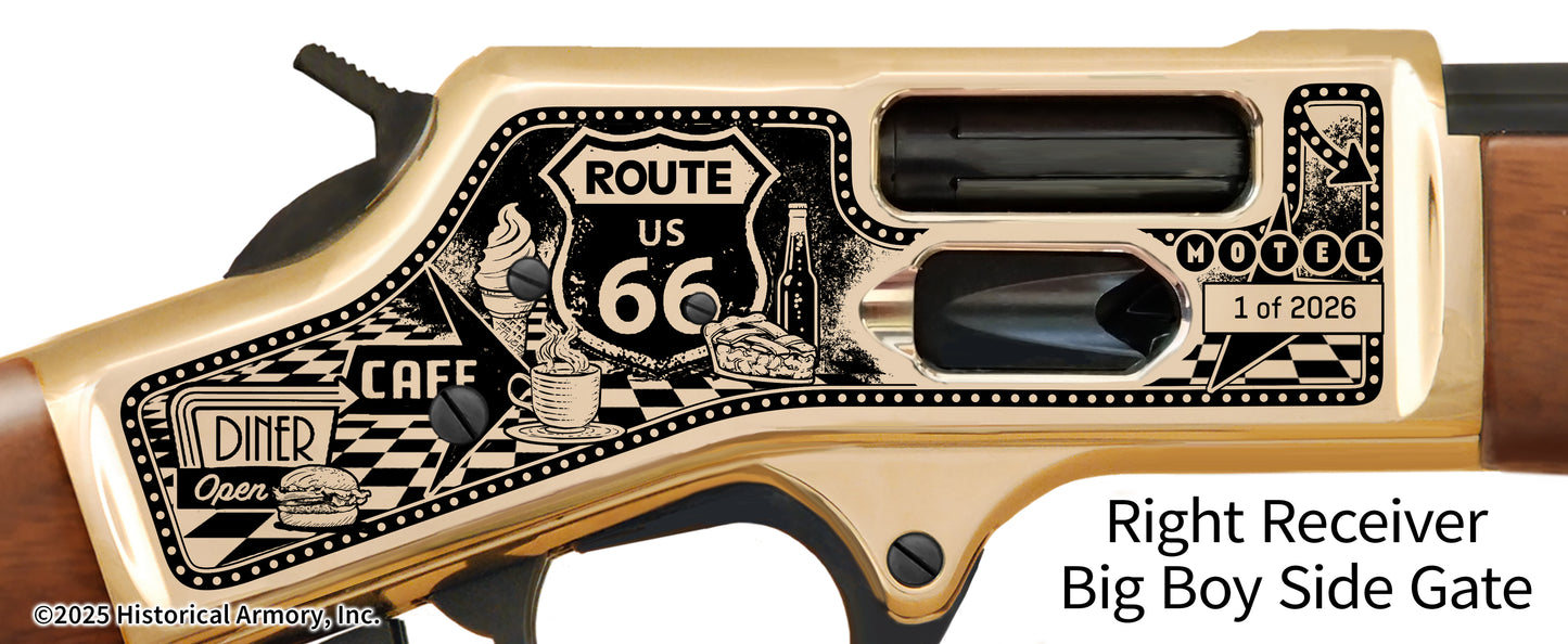 America's Highway Route 66 Limited Edition Engraved Rifle