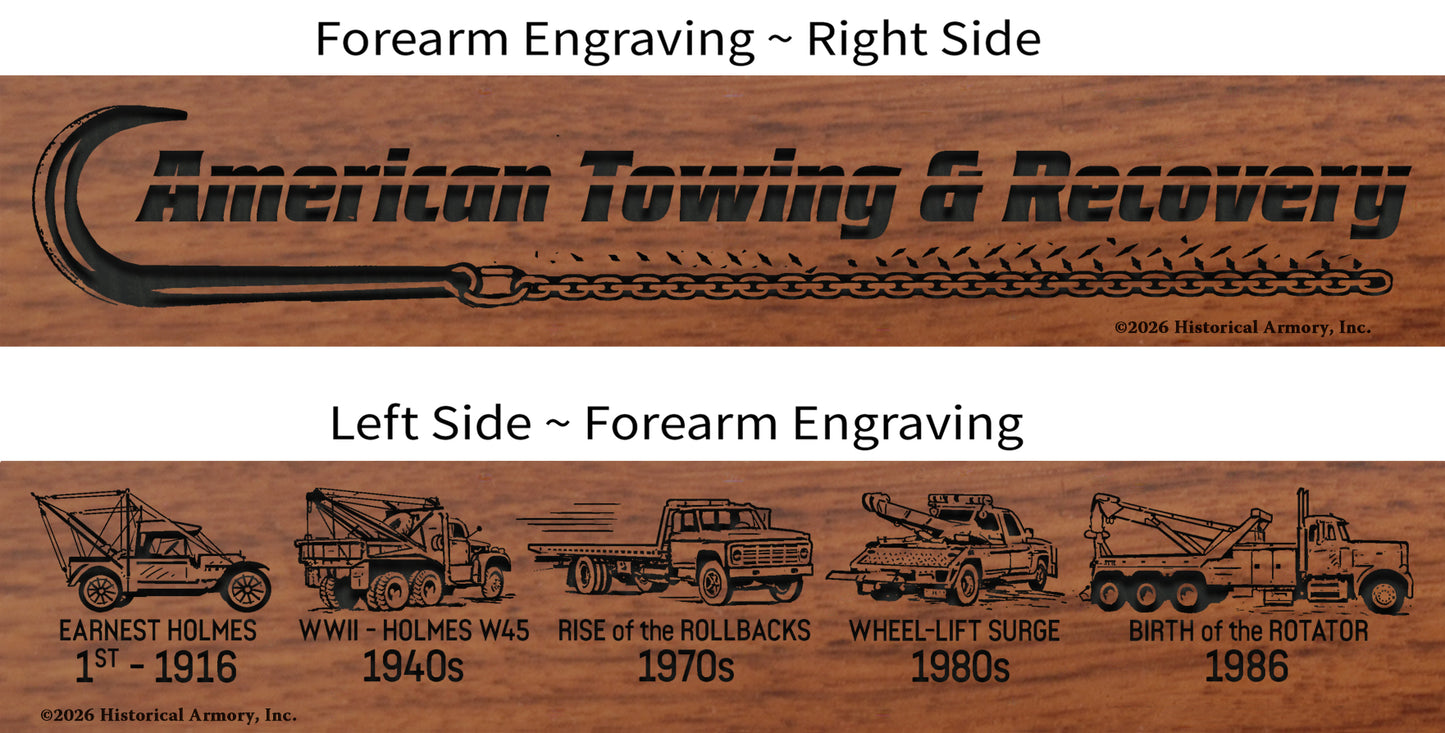 American Towing & Recovery Operator Limited Edition Engraved Rifle