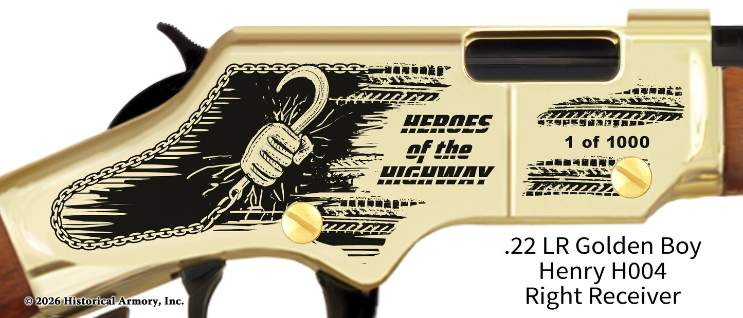 American Towing & Recovery Operator Limited Edition Engraved Rifle