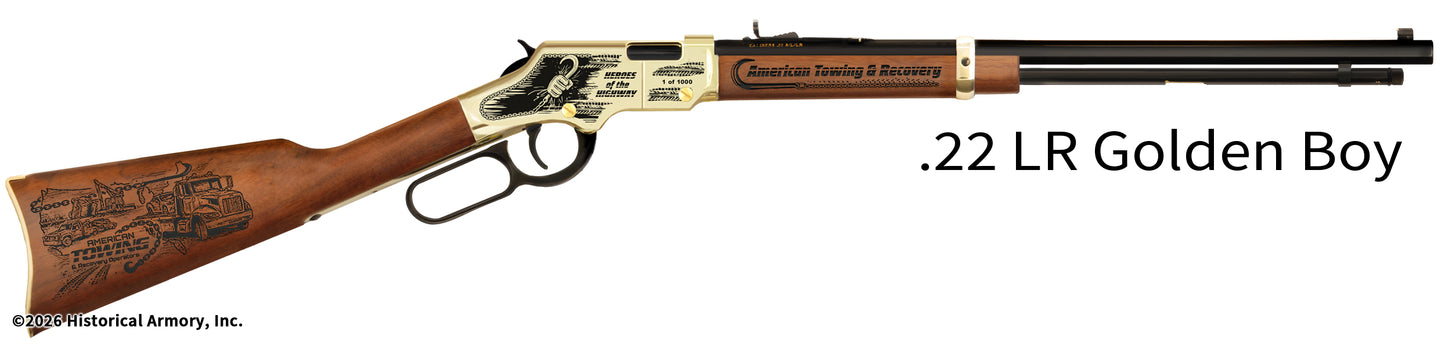 American Towing & Recovery Operator Limited Edition Engraved Rifle