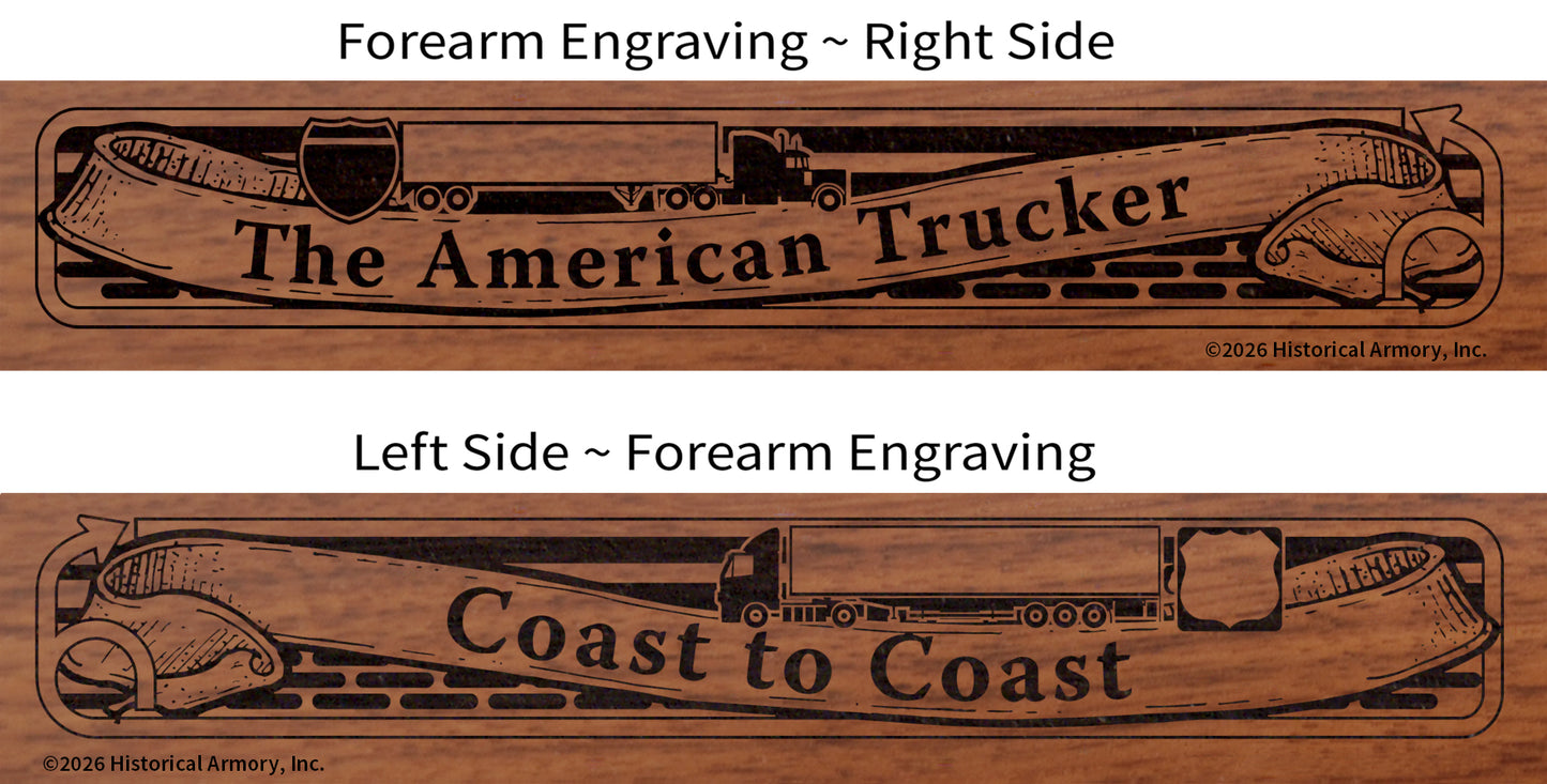 American Trucker Limited Edition Engraved Rifle