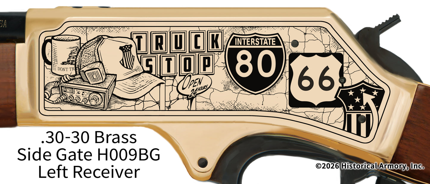 American Trucker Limited Edition Engraved Rifle