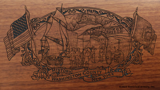 Washington County New York Engraved Rifle