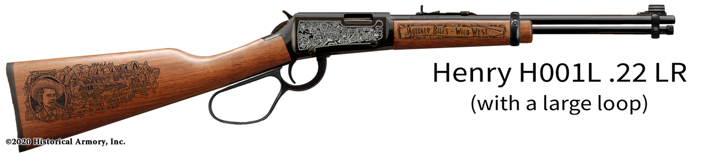 Buffalo Bill Cody Limited Edition Engraved Rifle