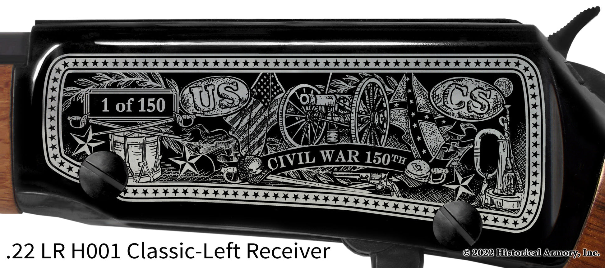 Civil War 150th Anniversary 1865 Limited Edition Classic .22 LR