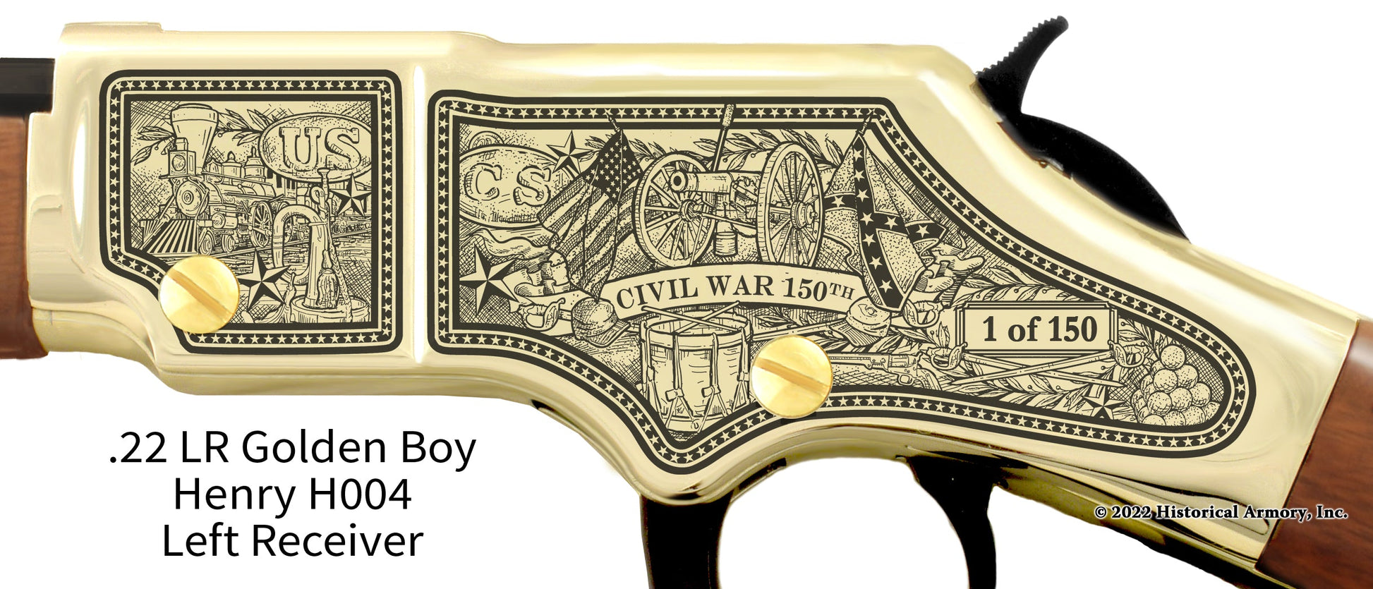 Civil War 150th Anniversary 1862 Limited Edition Golden Boy