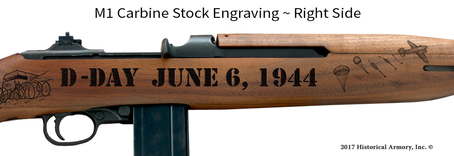 D-Day Engraved Rifle Limited Edition