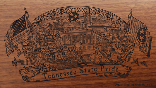 Tennessee State Pride Engraved Rifle