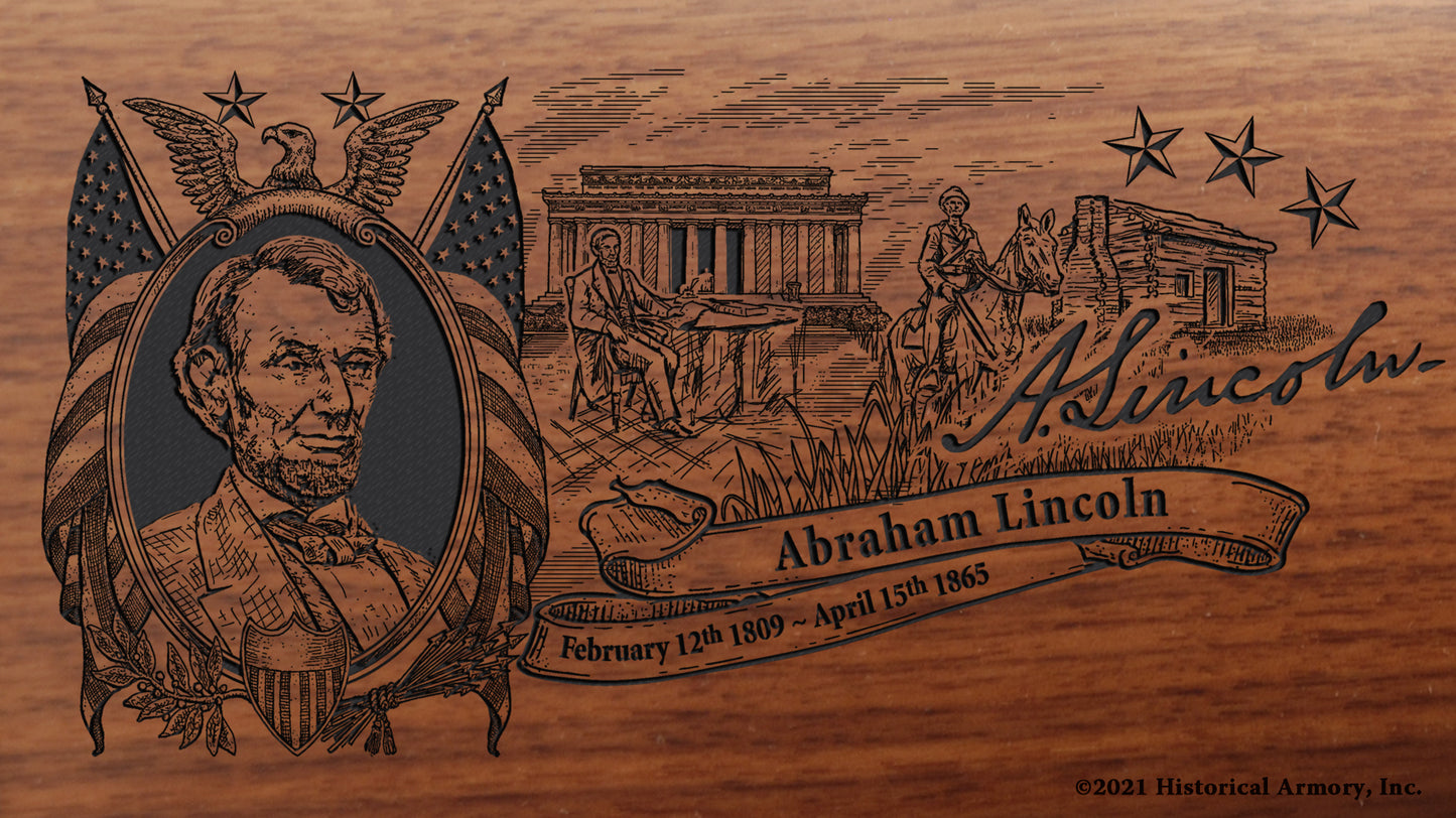 Abraham Lincoln Limited Edition Engraved Rifle