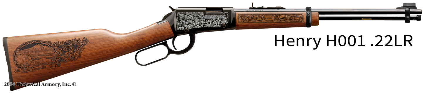 Boulder County Colorado Engraved Rifle
