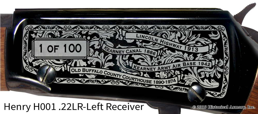 Buffalo County Nebraska Engraved Rifle