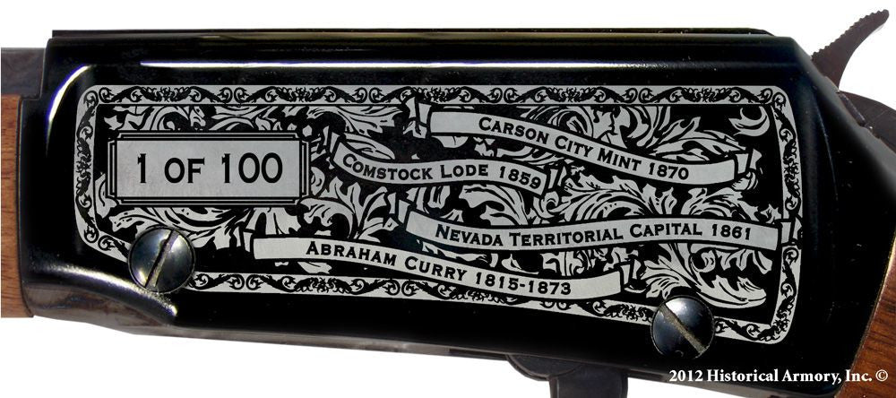 carson city county nevada engraved rifle h001 receiver