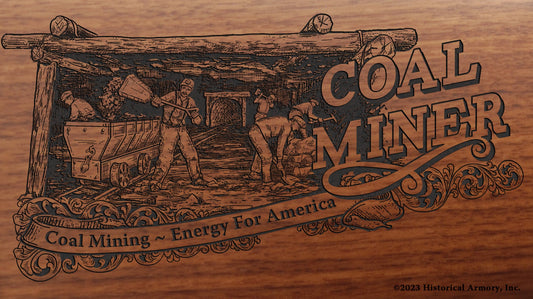 American Coal Miner Limited Edition Engraved Rifle