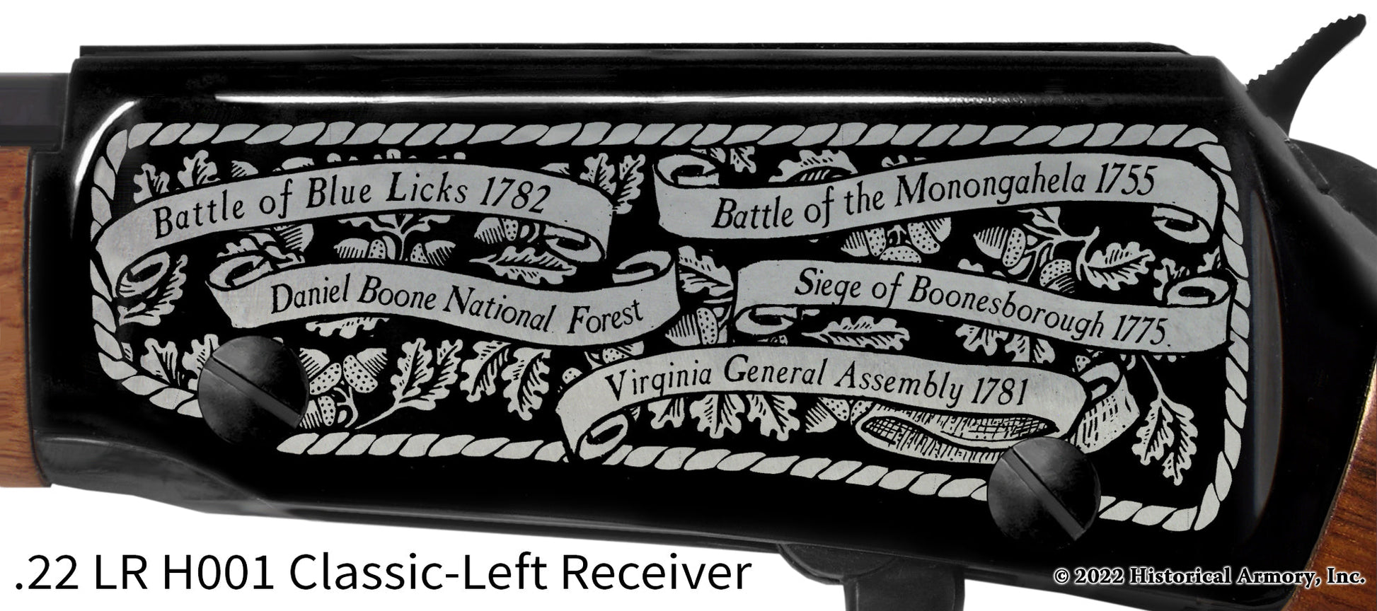 Daniel Boone Limited Edition Engraved Rifle