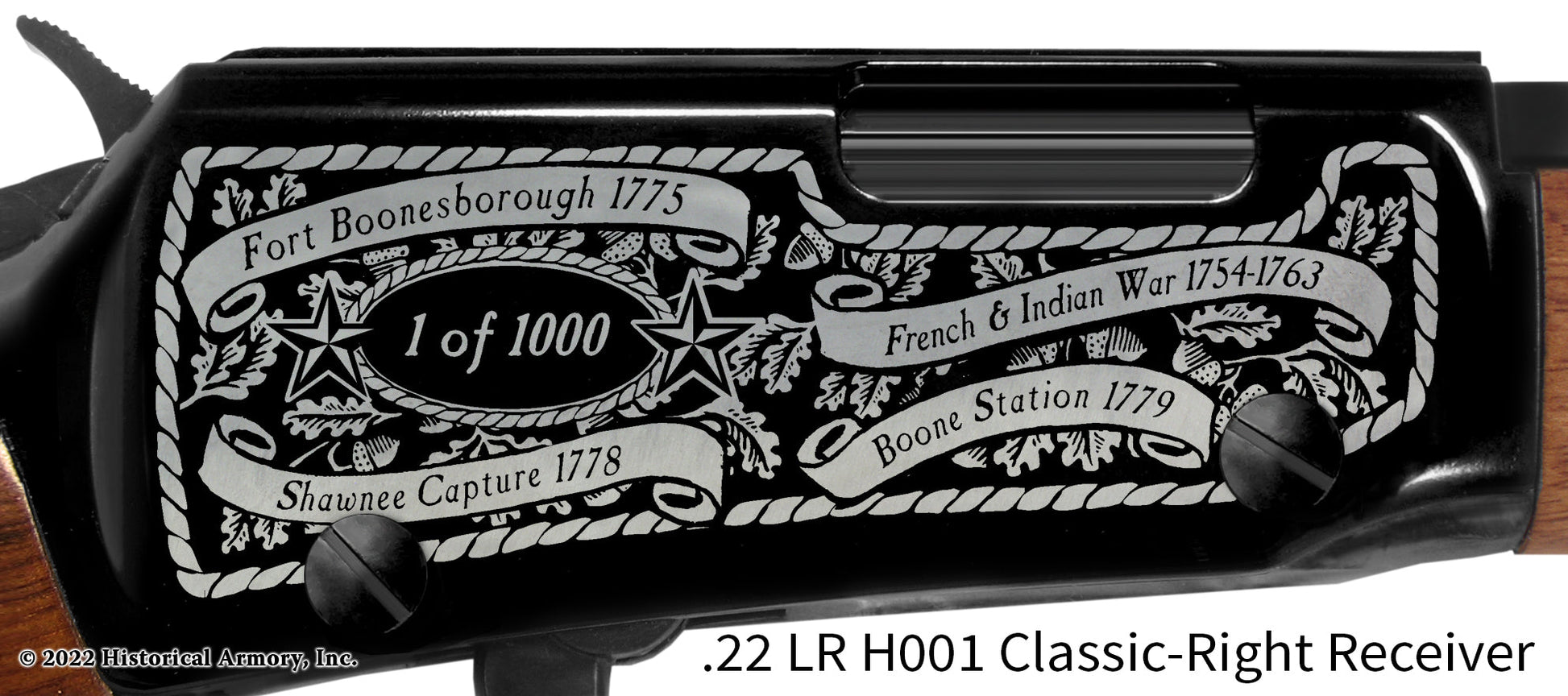 Daniel Boone Limited Edition Engraved Rifle