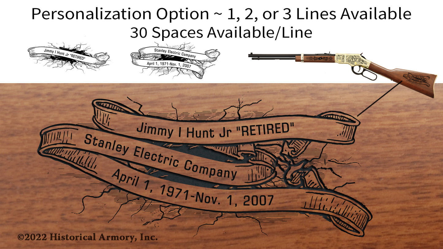 American Electrician Limited Edition Engraved Personalized Rifle