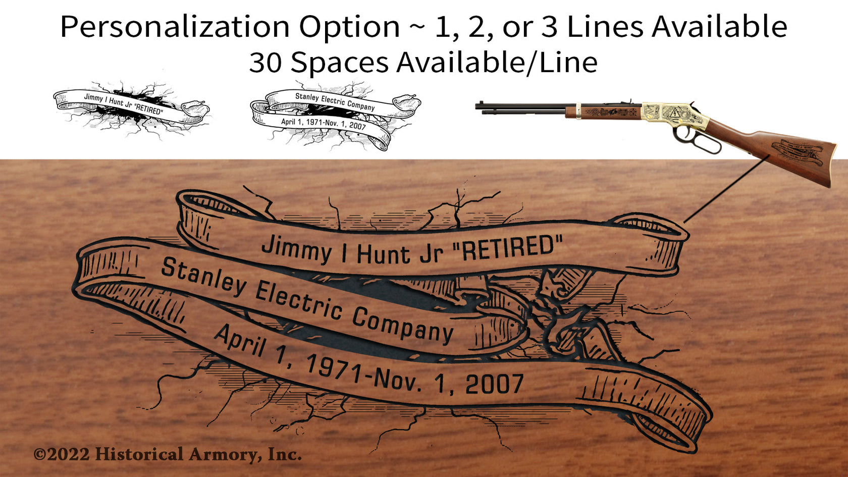 American Electrician Limited Edition Engraved Rifle – Historical Armory
