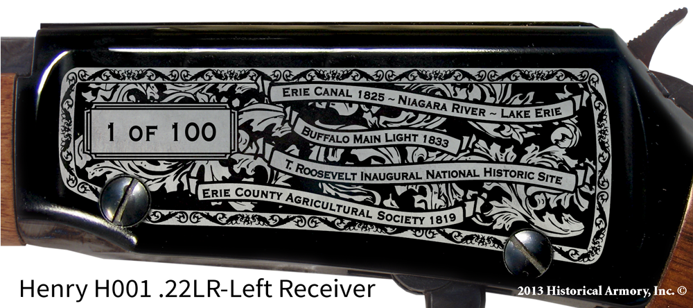 Erie County New York Engraved Rifle