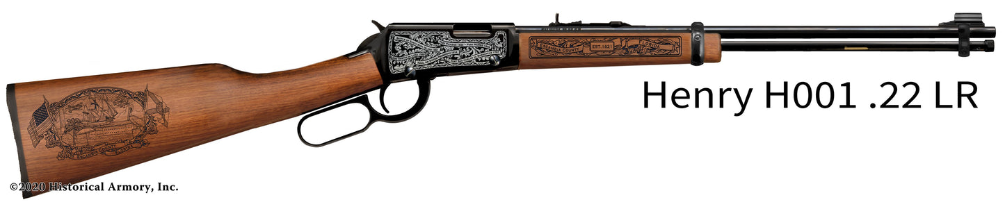 Escambia County Florida Engraved Henry H001 Rifle