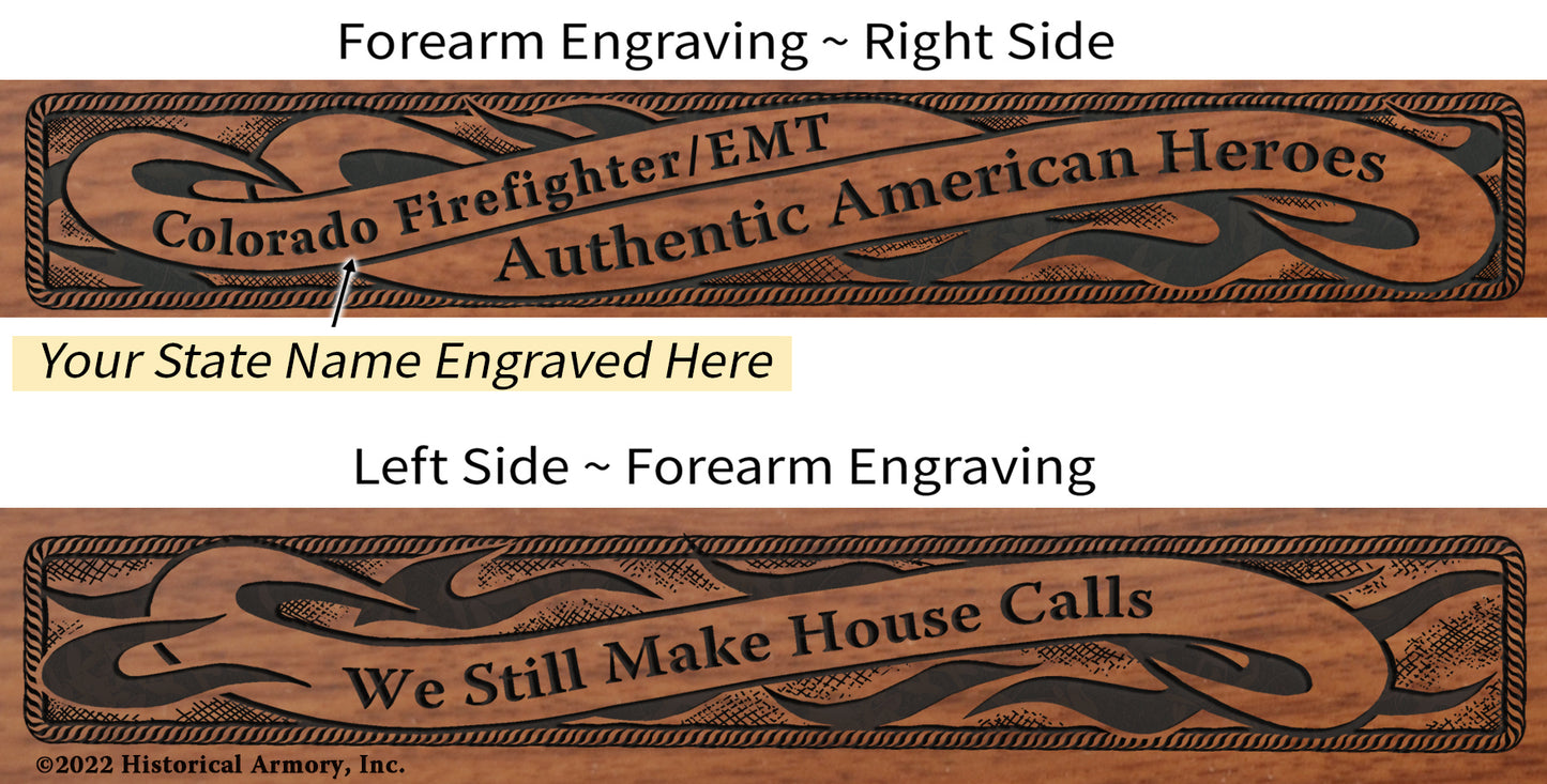 Firefighter/EMT Special Limited Edition Engraved Rifle