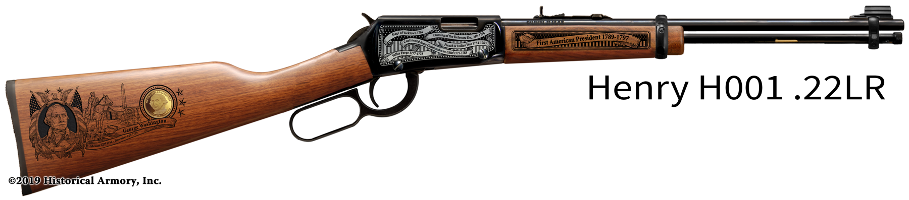 George Washington Engraved Rifle