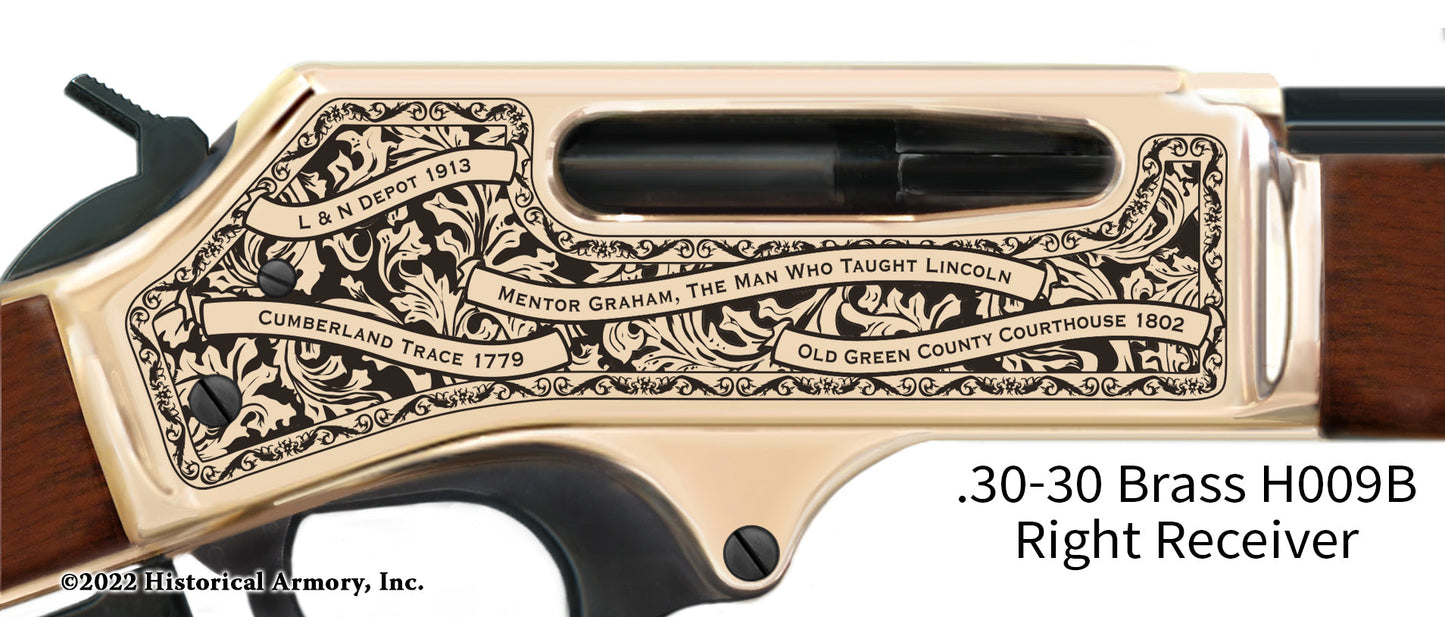 Green County Kentucky Engraved Henry .30-30 Rifle