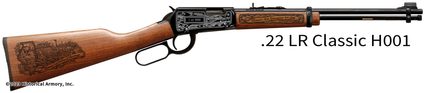Illinois Agricultural Heritage Engraved Henry H001 Rifle
