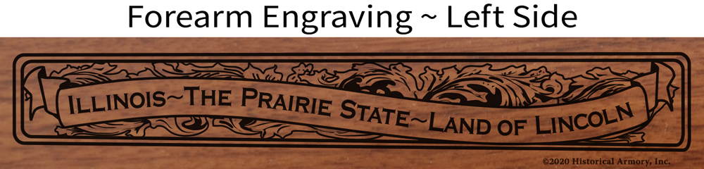 Grundy County Illinois Engraved Rifle
