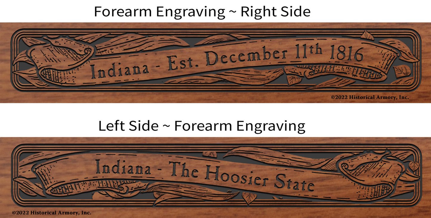 Indiana State Agricultural Heritage Engraved Rifle