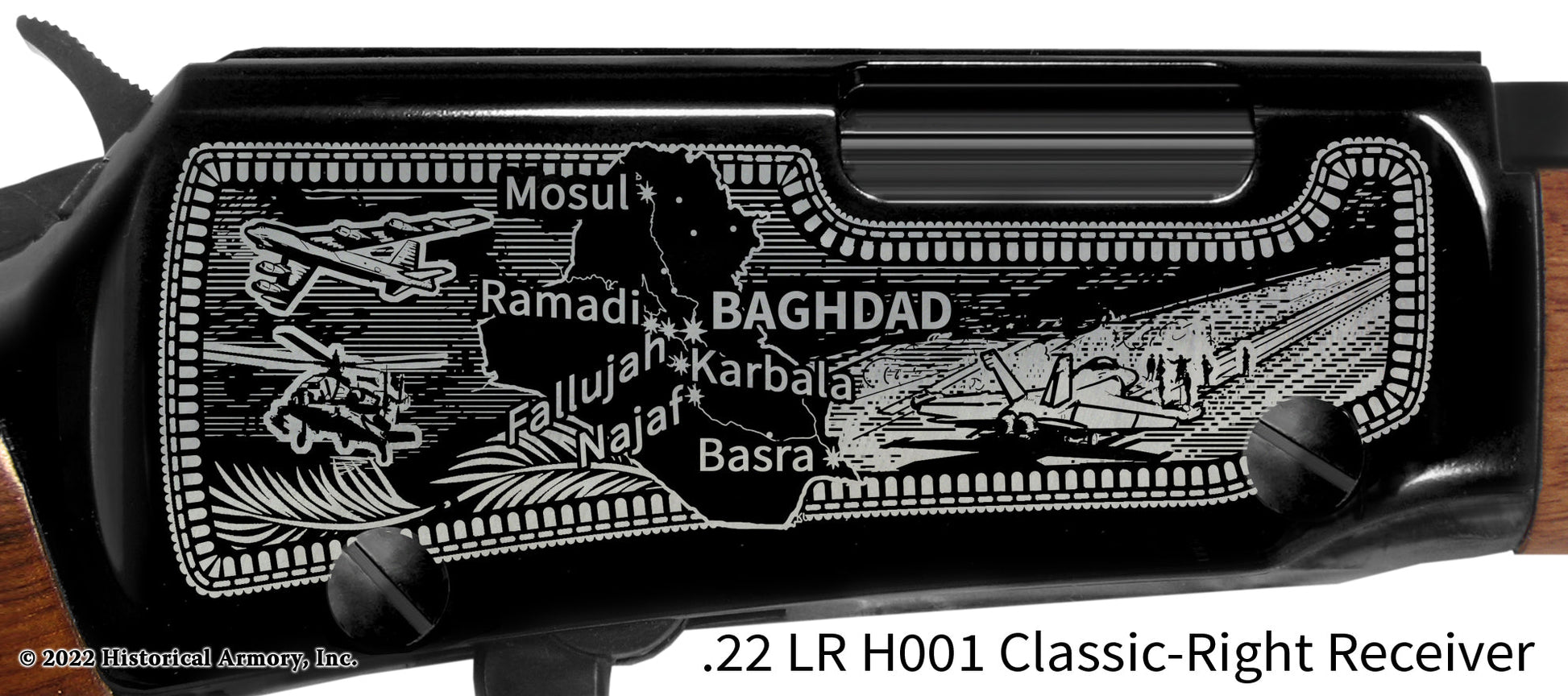 Iraq War Commemorative Engraved Henry H001 Rifle