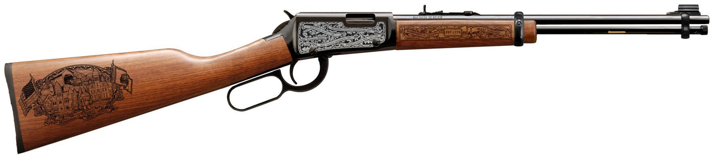 monongalia county west virginia engraved rifle h001