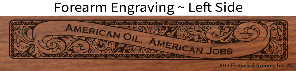 North Dakota State Oil & Gas Limited Edition Engraved Rifle