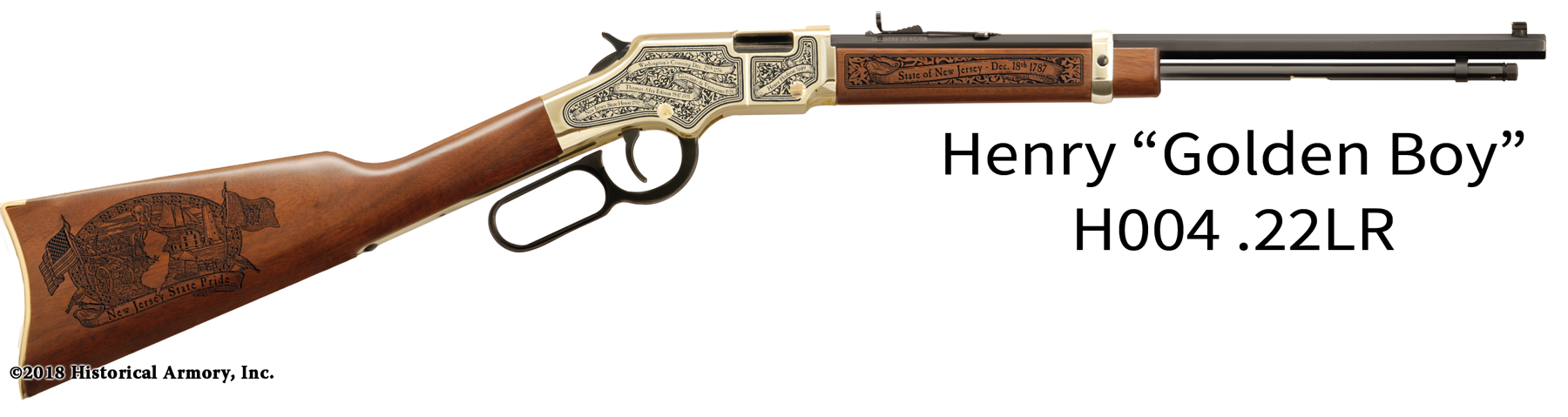Henry Rifles Nj New Jersey State Pride Engraved Rifle – Historical Armory