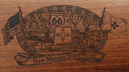 New Mexico State Pride Engraved Rifle