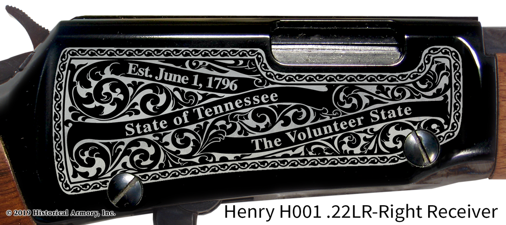 Perry County Tennessee Engraved Rifle